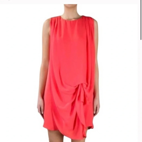 Mini Dress by Halston Scoop Neck size Medium - Picture 2 of 8